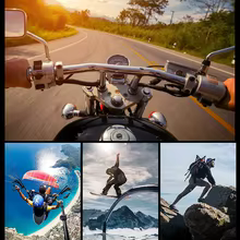 Câmera 4K Wi-Fi para MTB e Motocicleta Thumbnail 6