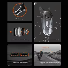 Interfone Moto Bluetooth 2 Pilotos Thumbnail 6