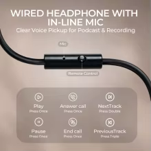 Fones NUBWO HD01 Studio Over-Ear Thumbnail 6