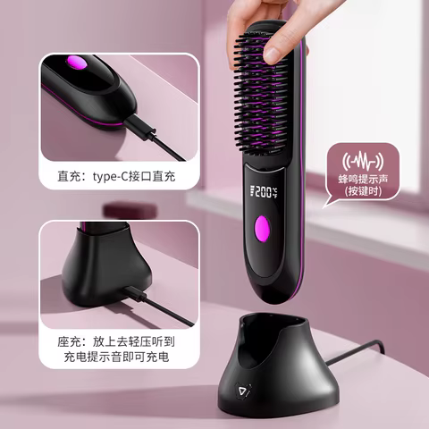 Escova Alisadora DUTRIEUX Portátil