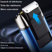 Kemei KM-1112 Barbeador Elétrico IPX5 Thumbnail 3