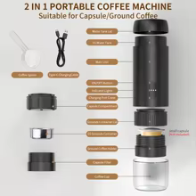 Máquina de Café Expresso Portátil Thumbnail 6