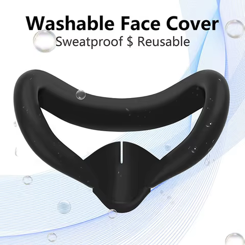 Capa Facial VR Silicone Quest 3