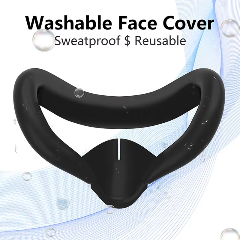 Capa Facial VR Silicone Quest 3