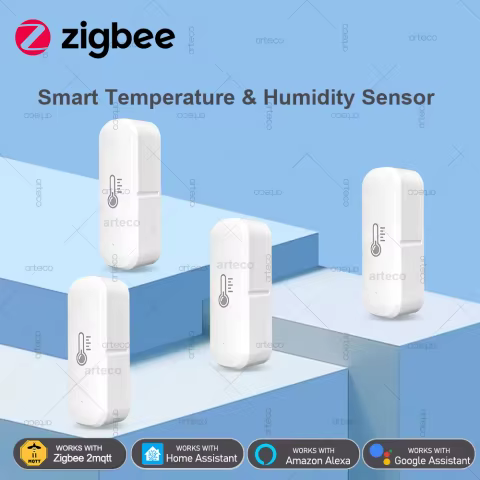 Sensor Zigbee Temp e Umidade