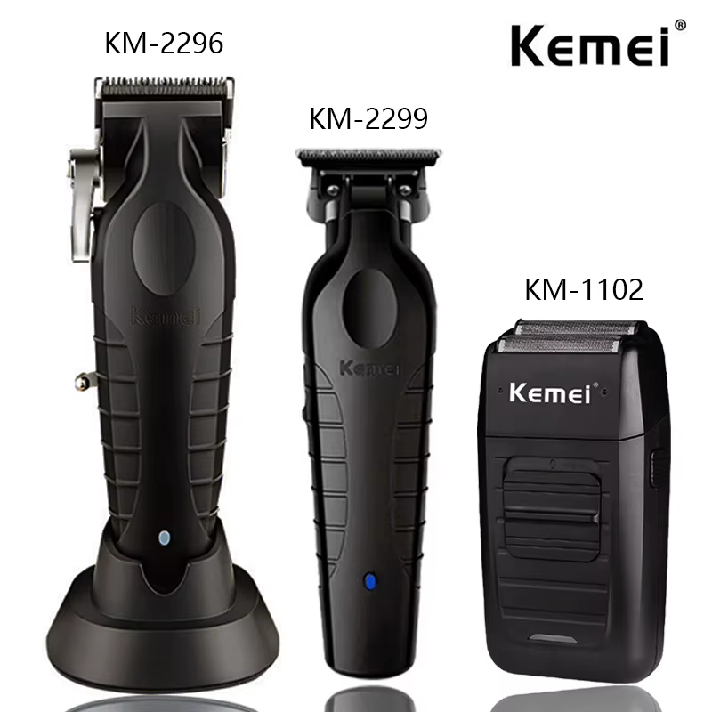 Aparelho de Barba Kemei Kit Profissional