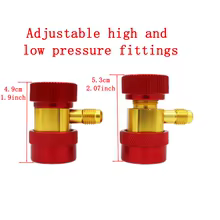 Conector Rápido Freon R134A Automotivo Thumbnail 4