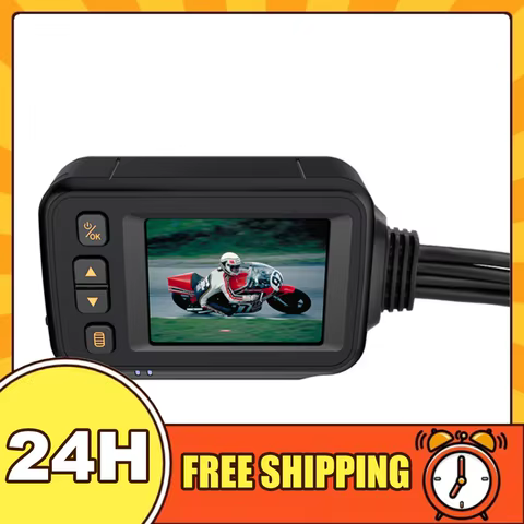 Gravador de Vídeo Moto HD 1080P DVR