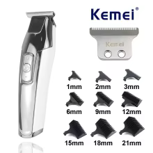 Kemei 5027 Máquina de Cortar Cabelo Profissional Sem Fio Thumbnail 1