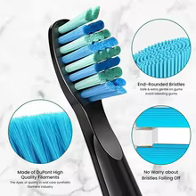 Kit 4 Cabeças de Escova Elétrica Fairywill Compatíveis Thumbnail 4