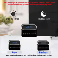 Câmera Mini 4K Relógio Wi-Fi Thumbnail 2