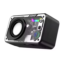 Caixa de Som Bluetooth 5.3 Transparente Mecha V1 Thumbnail 1