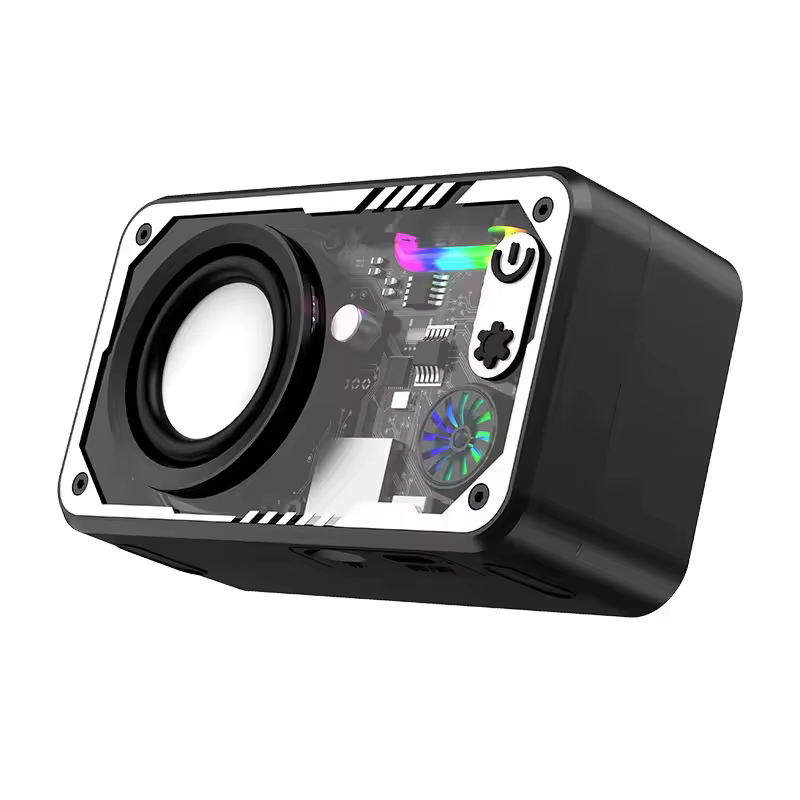 Caixa de Som Bluetooth 5.3 Transparente Mecha V1