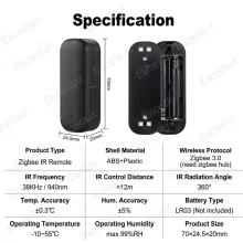 Controle Remoto Zigbee IR Universal Thumbnail 6