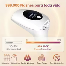 Depilador Laser Portátil 8 Níveis Thumbnail 6