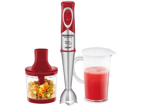 Mixer Mondial 500W Vermelho