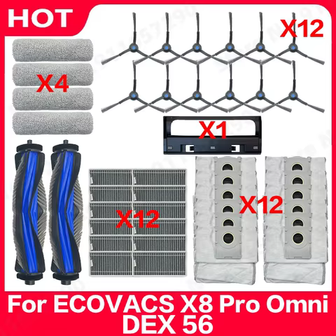 Peças de Reposição ECOVACS X8 Pro Omni DEX 56