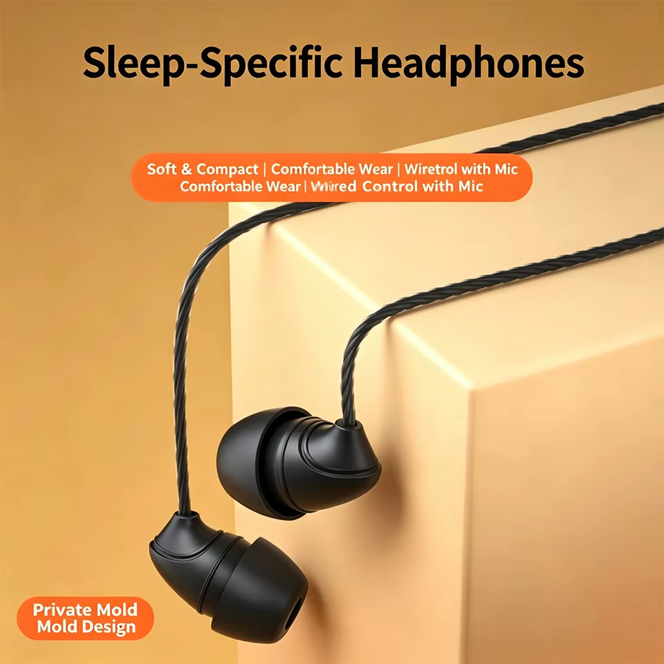 Fones de Dormir com Microfone