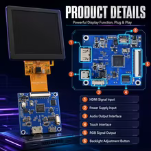 Display LCD TFT 3.17 HD HDMI Thumbnail 3