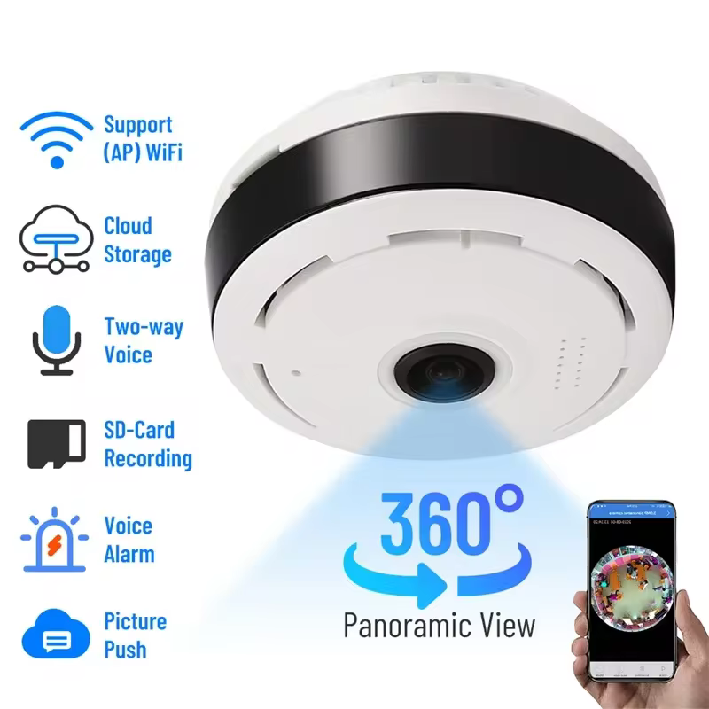 Câmera V380 Pro WiFi 360°