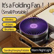 Ventilador Portátil LED Thumbnail 3