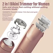 Depilador Elétrico Feminino 2 em 1 Thumbnail 6