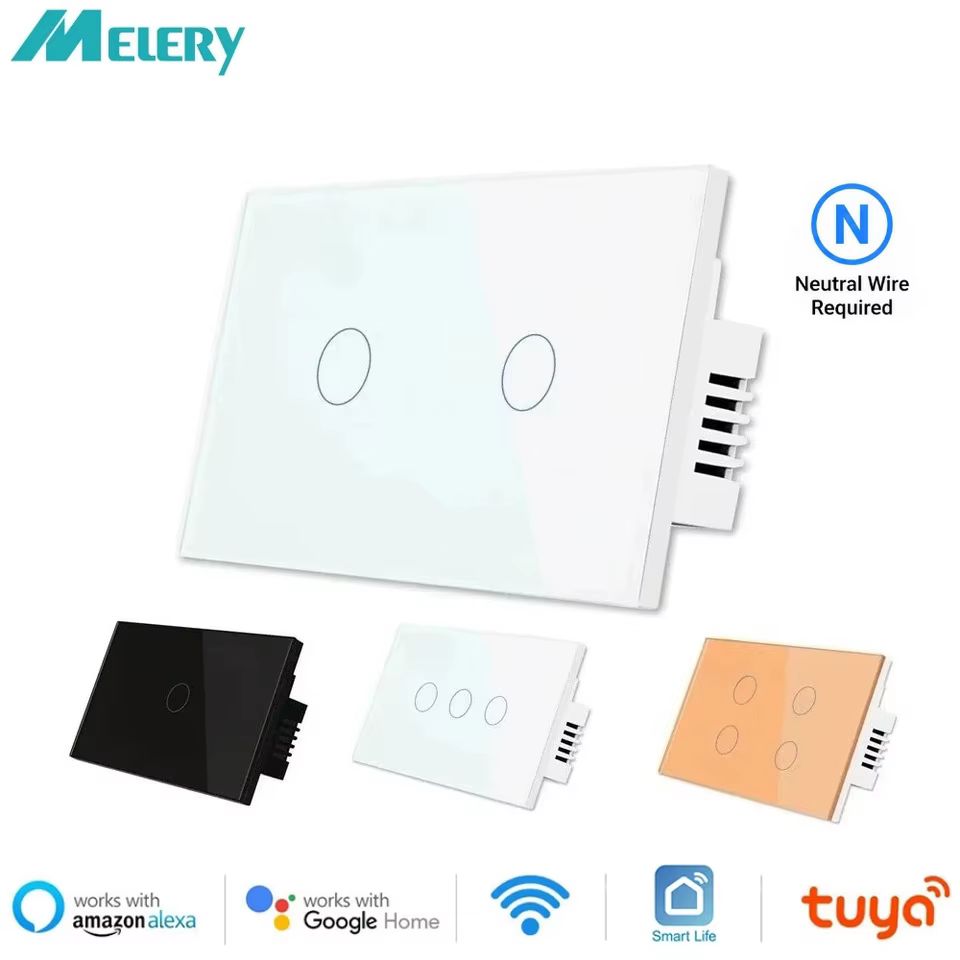 Interruptor Wi-Fi Inteligente Melery com Controle Remoto