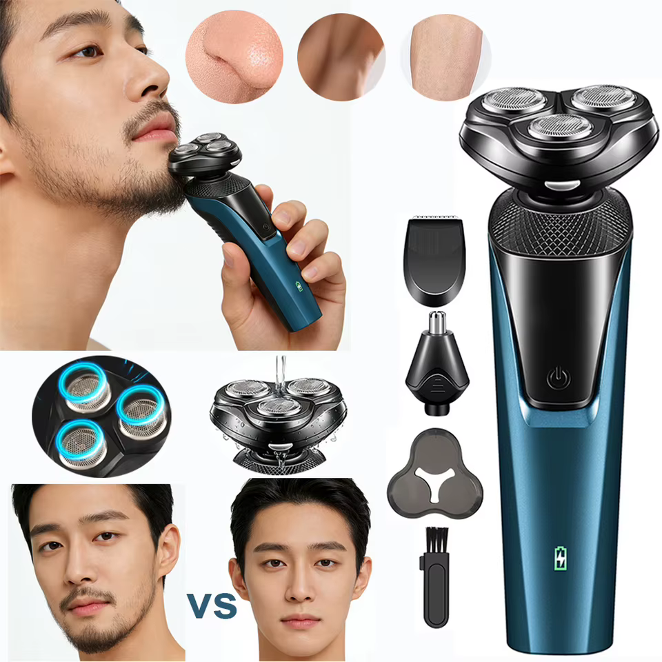 Aparador Elétrico Masculino Recarregável