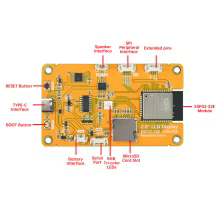 Kit Desenvolvimento ESP32 WiFi Bluetooth Tela 2.8" Thumbnail 4