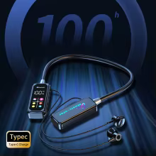 Fones Bluetooth 5.4 HD Neckband Thumbnail 4