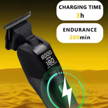 Kemei 1859 Aparador de Cabelo Profissional Thumbnail 5