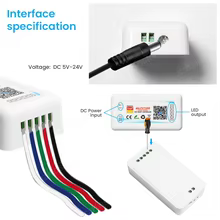 Controlador LED WiFi Tuya RGB Thumbnail 5
