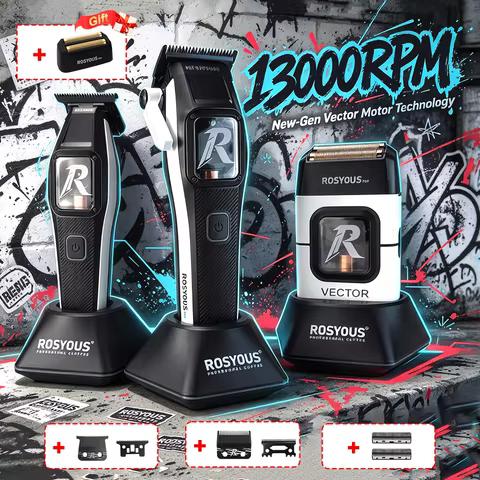 Máquina de Corte Cabelo ROSYOUS Profissional