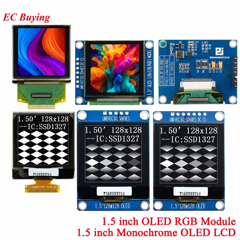 OLED 1.5" 128x128 SSD1327