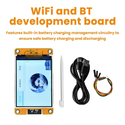 ESP32 WiFi Bluetooth com Tela Touch 2.8"