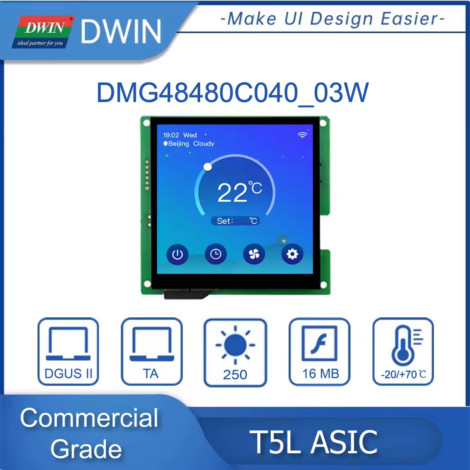 Display LCD DWIN 4.0 IPS Touch