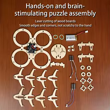 Drone de Madeira DIY Kit Thumbnail 5