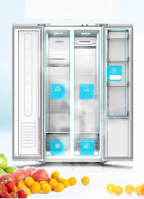 Geladeira Side by Side 550L Aço Inox Thumbnail 4