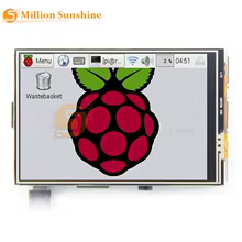 Tela LCD Raspberry Pi 3.5" com Toque Thumbnail 1
