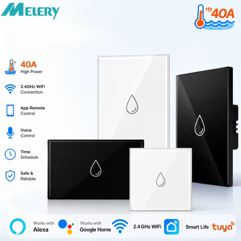 Interruptor Inteligente WiFi Aquecedor Melery