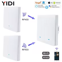 Interruptor WiFi RF433 2/3 Gangue Thumbnail 1