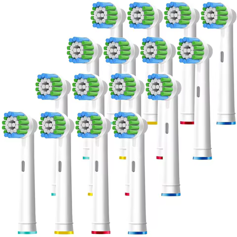 Cabeçotes Oral-B Braun - 4/8/12/16 Unidades
