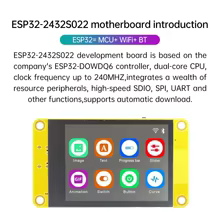 Kit Desenvolvimento ESP32 com Tela 2.2" e Bluetooth Thumbnail 2