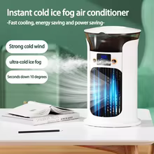 Mini Ventilador USB Portátil com Umidificador Thumbnail 5