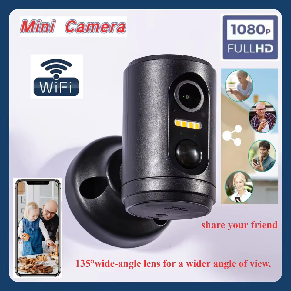 Câmera Wi-Fi 1080p com Bateria