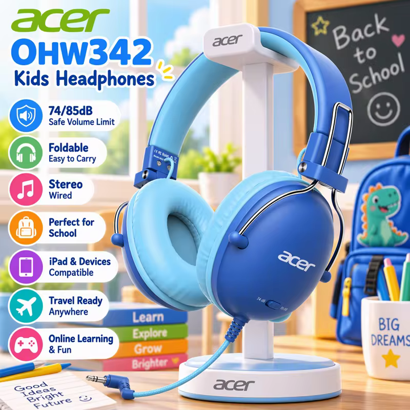 Fones Infantis Acer OHW342