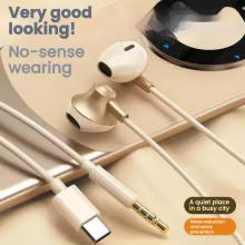 Fones LCKICOO A07 Tipo C HiFi Thumbnail 5