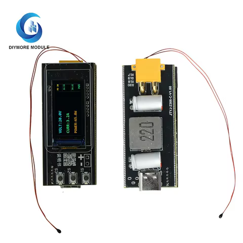 Placa Carregamento IP2366 140W Tela TFT