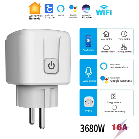 Tomada Inteligente WiFi Cozylife 16A