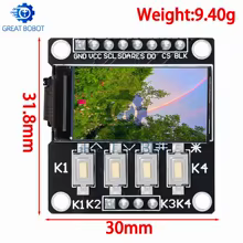 Tela LCD TFT Colorida 1.3" com SPI e Botão Thumbnail 5